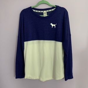 PINK VICTORIAS SECRET FLEECE LONG SLEEVE